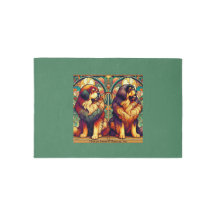 Kleurrijk TM paar Out deur tapijt