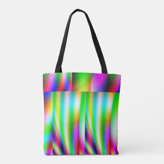 kleurrijk tote bag (Achterkant)