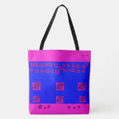 kleurrijk tote bag (Voorkant)