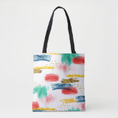 kleurrijk tote bag (Voorkant)