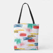 kleurrijk tote bag (Achterkant)