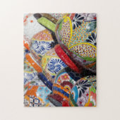 Kleurrijk traditioneel handbeschilderd Mexicaans a Legpuzzel (Verticaal)