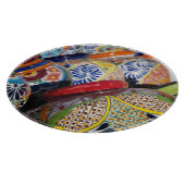 Kleurrijk traditioneel handbeschilderd Mexicaans a Snijplank (Hoek)