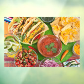 Kleurrijk traditioneel Mexicaans Afbeelding voor v Raamsticker (Vel 3)