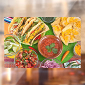 Kleurrijk traditioneel Mexicaans Afbeelding voor v Raamsticker (Vel 2)