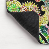 Kleurrijk traditioneel Paisley patroon Muismat (Hoek)