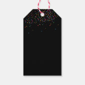 Kleurrijk Trampoline Park Spring Kids Verjaardagsf Cadeaulabel (Achterkant)