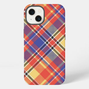 Kleurrijk trendy geometrisch vintage patroon   iPhone 13 hoesje