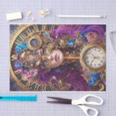 Kleurrijk Trendy Steampunk Decoupage Tissue Paper Tissuepapier (Craft)