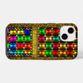 Kleurrijk Trendy Stijlvol iPhone Hoesje (Achterkant horizontaal)