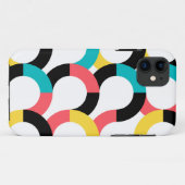Kleurrijk, trendy, vrolijk, leuk, moderne geometri Case-Mate iPhone case (Achterkant (horizontaal))