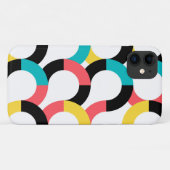 Kleurrijk, trendy, vrolijk, leuk, moderne geometri Case-Mate iPhone case (Achterkant (horizontaal))