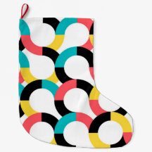 Kleurrijk, trendy, vrolijk, leuk, moderne geometri