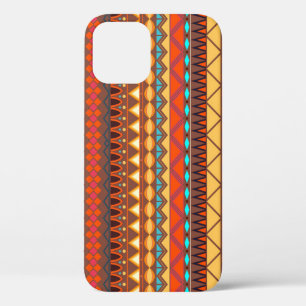 Kleurrijk tribaal etnisch naadloos patroon. Case-Mate iPhone case