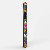 Kleurrijk tribal patroon Case-Mate iPhone case (Achterkant/rechts)