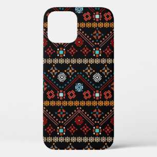 Kleurrijk tribiaal etnisch naadloos patroon Case-Mate iPhone case