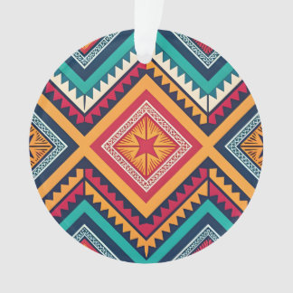 Kleurrijk tribiaal patroon ornament