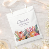 Kleurrijk Tropical Flowers Vrijgezellenfeest Bedankzakje (Geknipt)