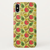 Kleurrijk tropisch fruit naadloos patroon Case-Mate iPhone case (Achterkant)