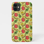 Kleurrijk tropisch fruit naadloos patroon Case-Mate iPhone case (Achterkant)