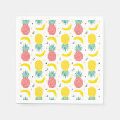 Kleurrijk Tropisch Fruitpatroon 2 Servet (Voorkant)