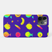 Kleurrijk Tropisch Neon Fruit Patroon Case-Mate iPhone Case (Achterkant (horizontaal))