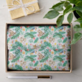 Kleurrijk Tropisch Oerwoud Dieren Patroon Tissuepapier (Geschenk)