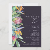 Kleurrijk tropisch Paars dat we nog steeds renewer Kaart (Voorkant)