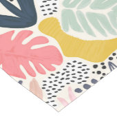 Kleurrijk Tropisch palm Leaf Patroon Korte Tafelloper (Hoek)