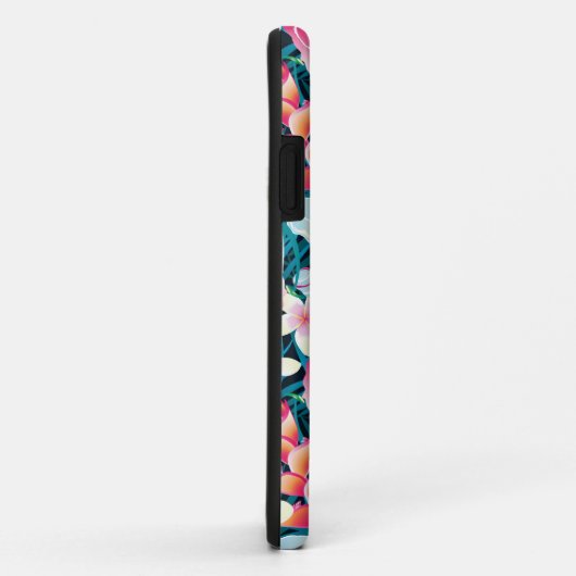 Kleurrijk tropisch patroon Case-Mate iPhone case (Achterkant/rechts)