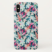 Kleurrijk tropisch patroon Case-Mate iPhone case (Achterkant)