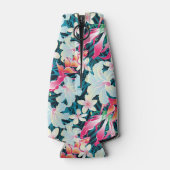 Kleurrijk tropisch patroon flesjeskoeler (Achterkant)