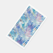 Kleurrijk tropisch patroon met palmbladeren. servet (Hoek)