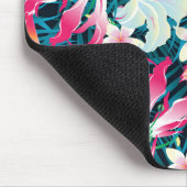 Kleurrijk tropisch patroon muismat (Hoek)