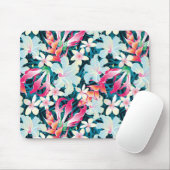 Kleurrijk tropisch patroon muismat (Met muis)