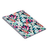 Kleurrijk tropisch patroon notitieboek (Rechterzijde)