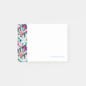 Kleurrijk tropisch patroon post-it® notes (Voorkant)