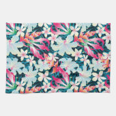 Kleurrijk tropisch patroon theedoek (Horizontaal)
