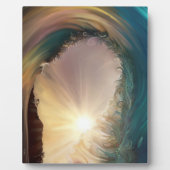 Kleurrijk tropisch regenwoud bij zonsondergang fotoplaat (Voorkant)