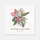 Kleurrijk Tropisch Servet (Voorkant)