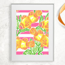 Kleurrijk tropisch vispatroon