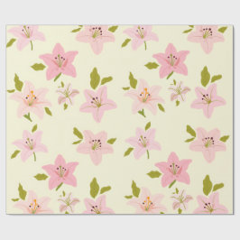 Kleurrijk Tuin Bloem Motief Inpakpapier