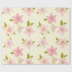 Kleurrijk Tuin Bloem Motief Inpakpapier