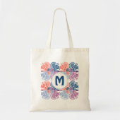Kleurrijk TURKIJE-patroon | Monogram Tote Bag (Voorkant)