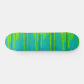 Kleurrijk turquoise skateboard (Horizontaal)