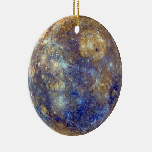 Kleurrijk Uitzicht kwik Keramisch Ornament (Rechts)