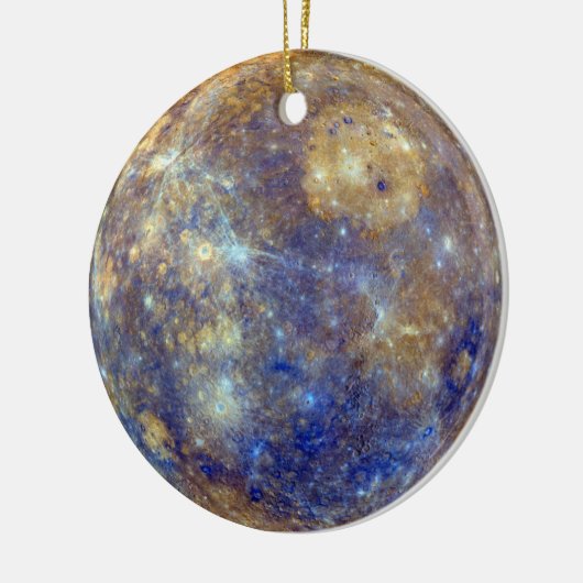 Kleurrijk Uitzicht kwik Keramisch Ornament (Links)