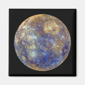 Kleurrijk Uitzicht kwik Magneet (Voorkant)