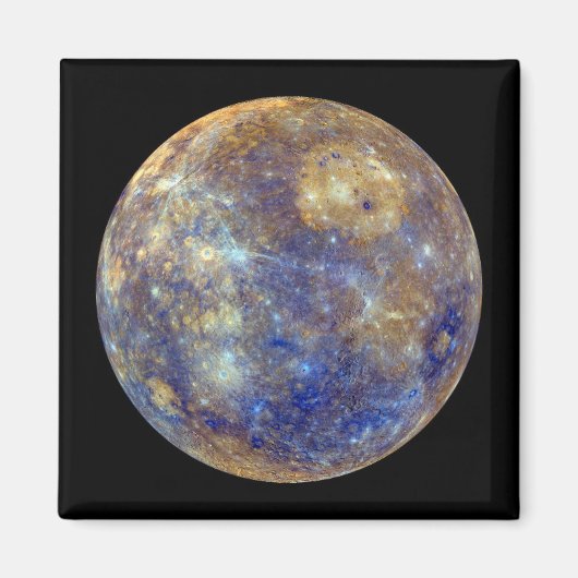 Kleurrijk Uitzicht kwik Magneet (Voorkant)