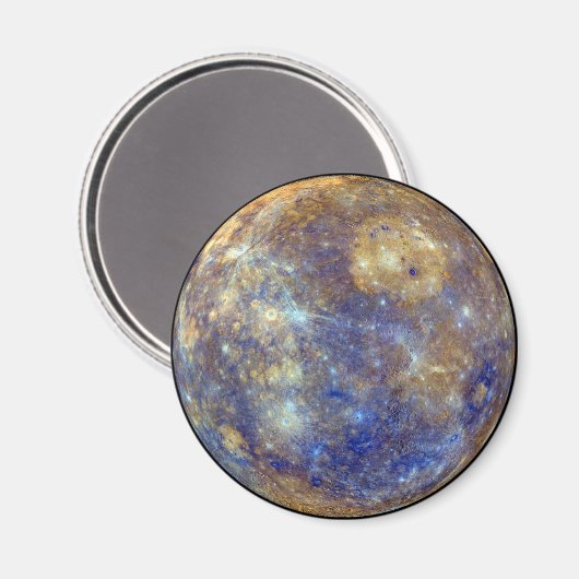 Kleurrijk Uitzicht kwik Magneet (Voorkant / Achterkant)